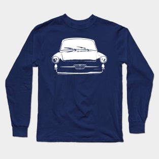 Autobianchi Bianchina 1960s classic car monoblock white Long Sleeve T-Shirt